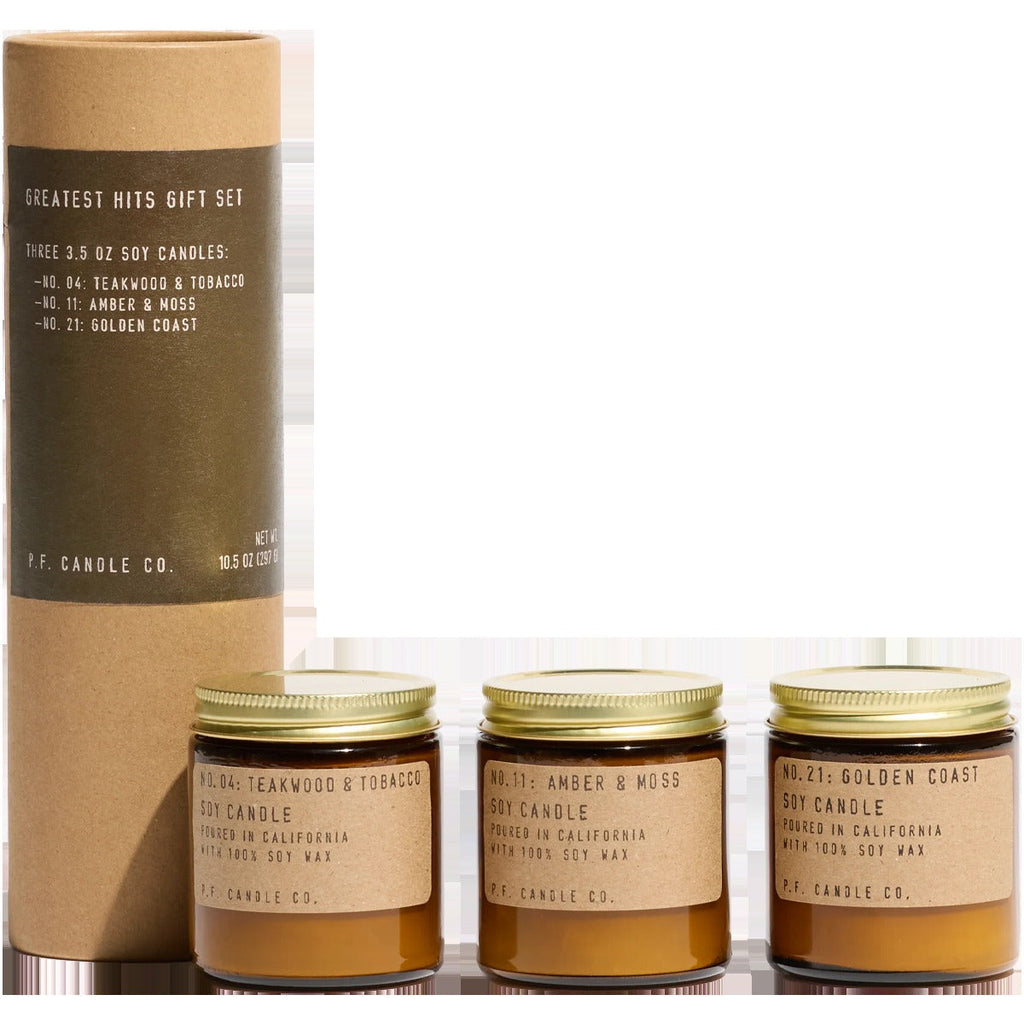 Greatest Hits 3pc Mini Candle Gift Set