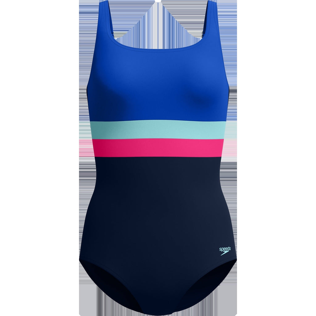 Women's Banded Colorblock One Piece