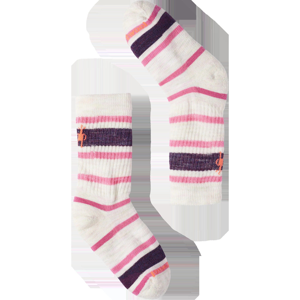 Youth Hike Light Cushion Striped Crew
