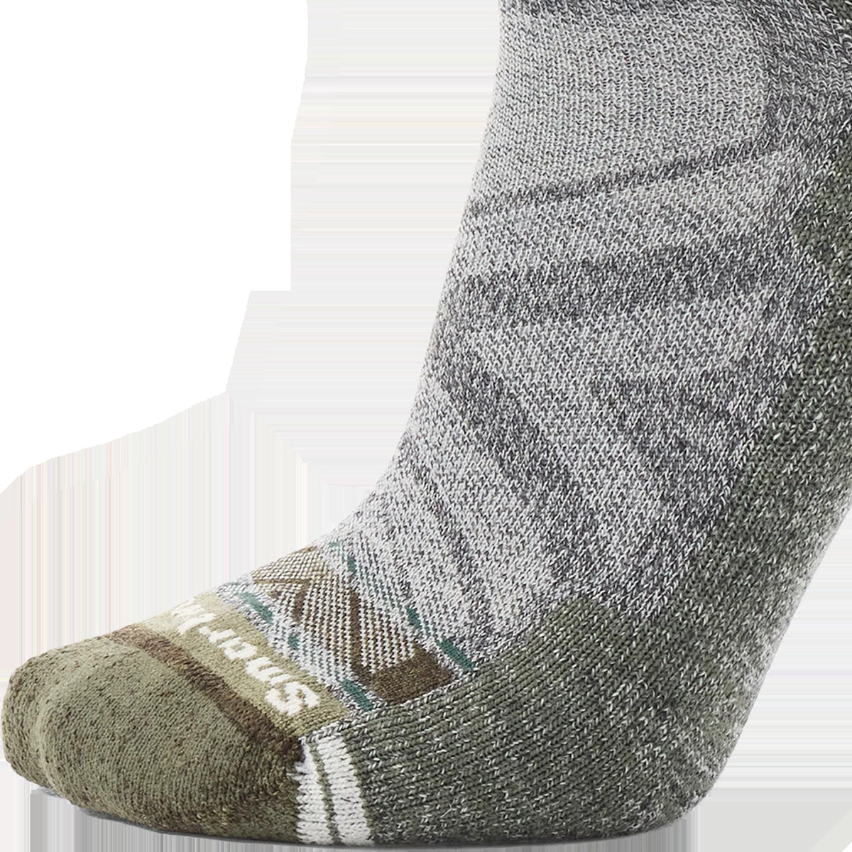 Hike Light Cushion Striped Mid Crew