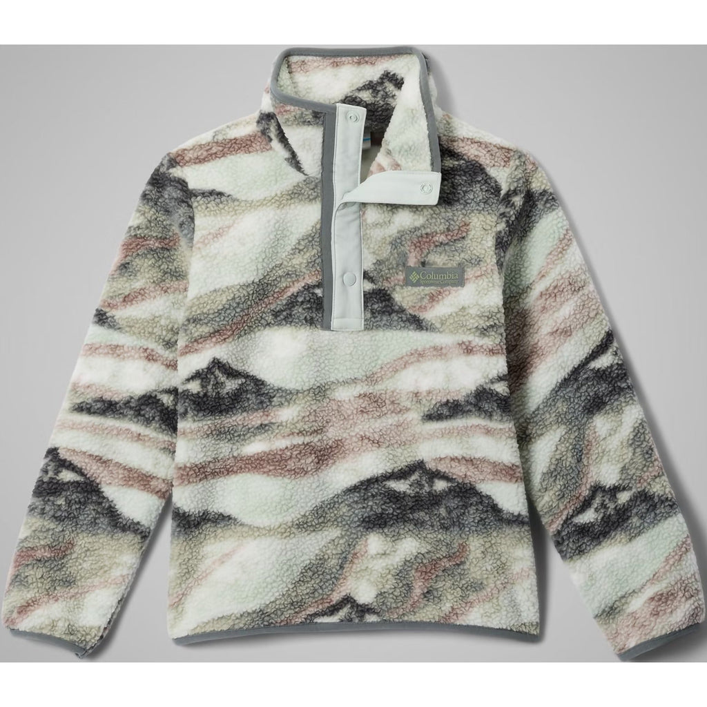 Youth Helvetia II Printed 1/2 Snap Pullover