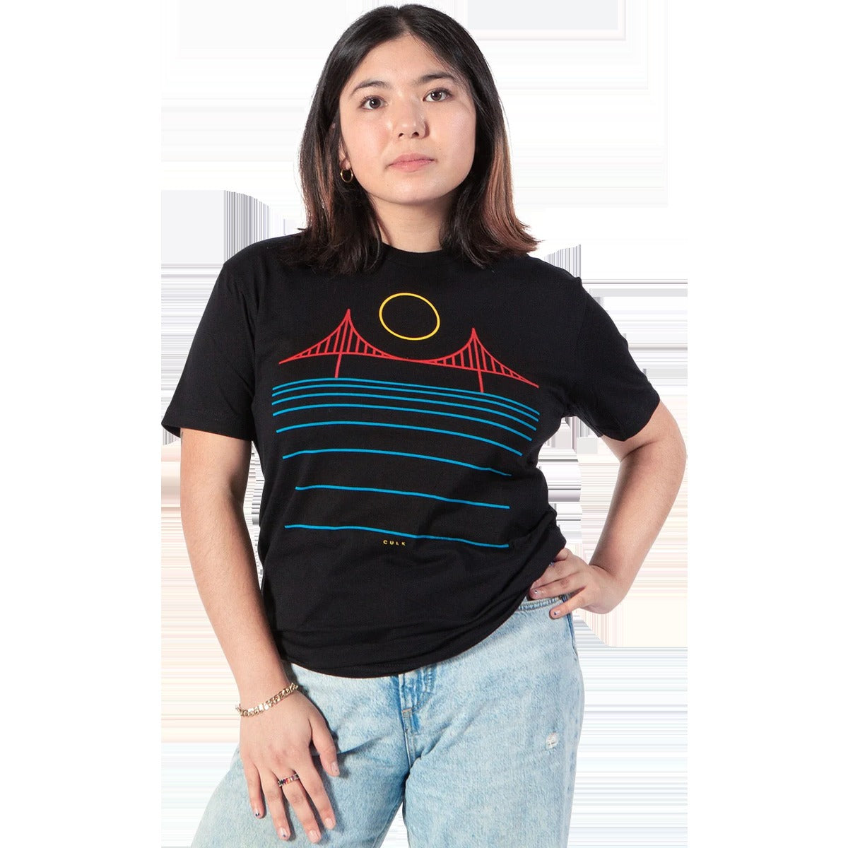 Minimal Bridge Color Unisex Tee