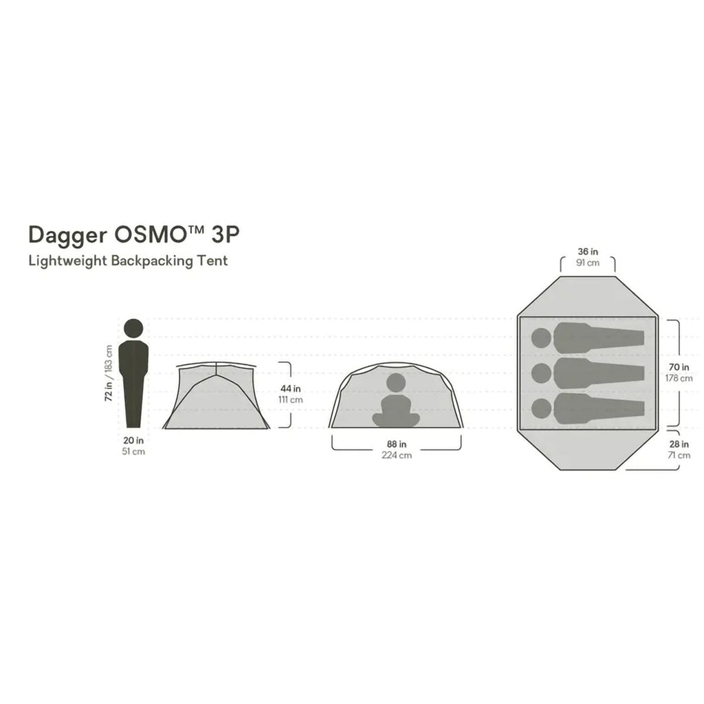 Dagger OSMO 3 Person