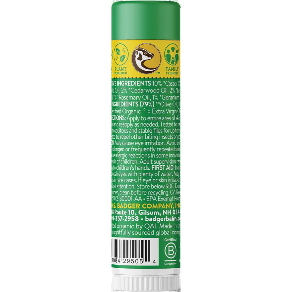 Bug Repellent Deet-Free Organic Stick