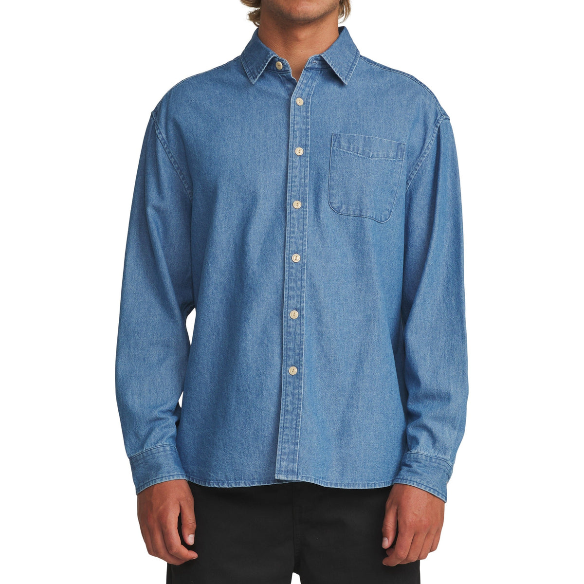 Men's Henry Denim Shirt