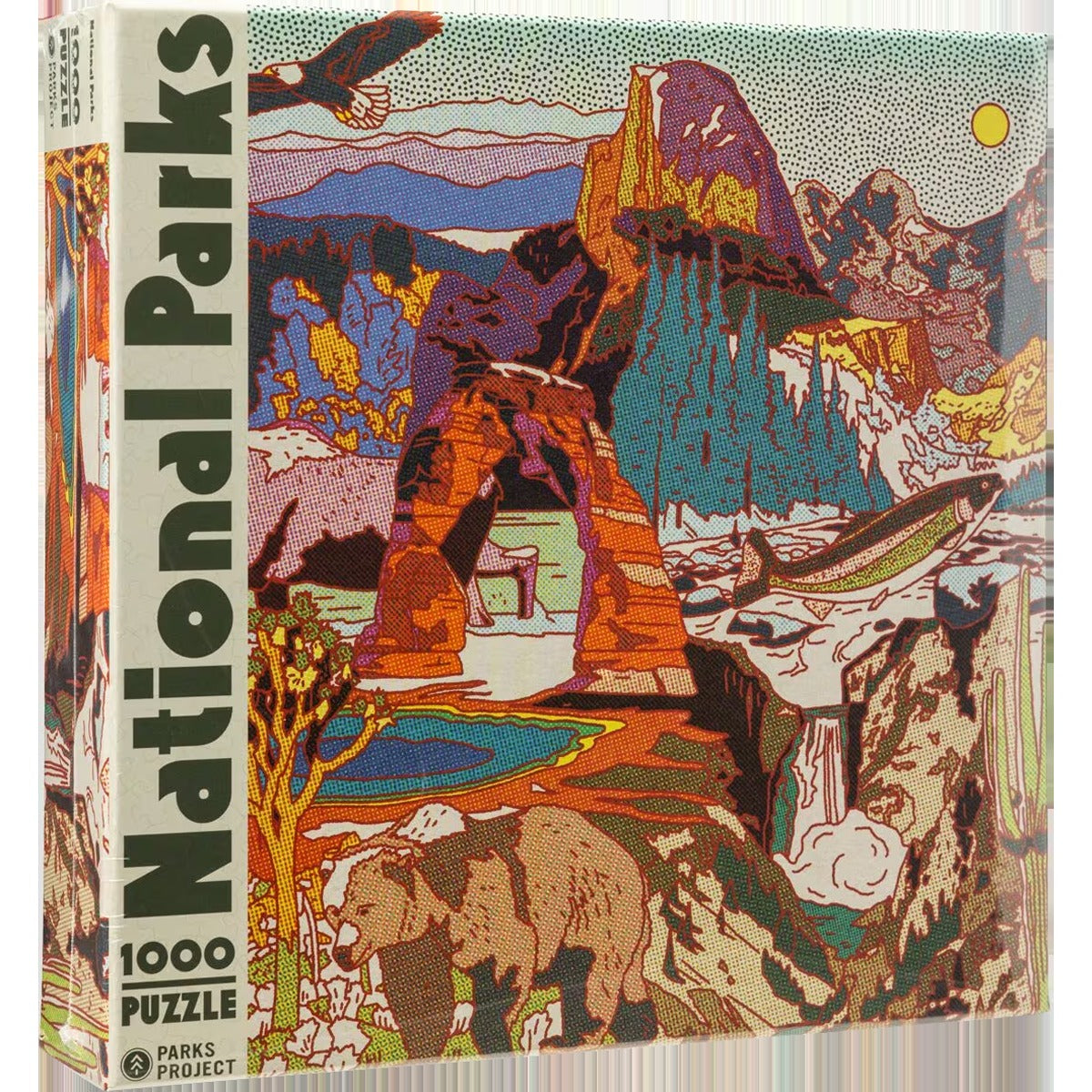 National Parks Collage 1000 Piece Puzzle