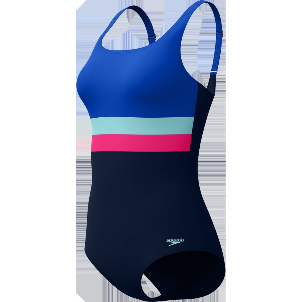 Women's Banded Colorblock One Piece