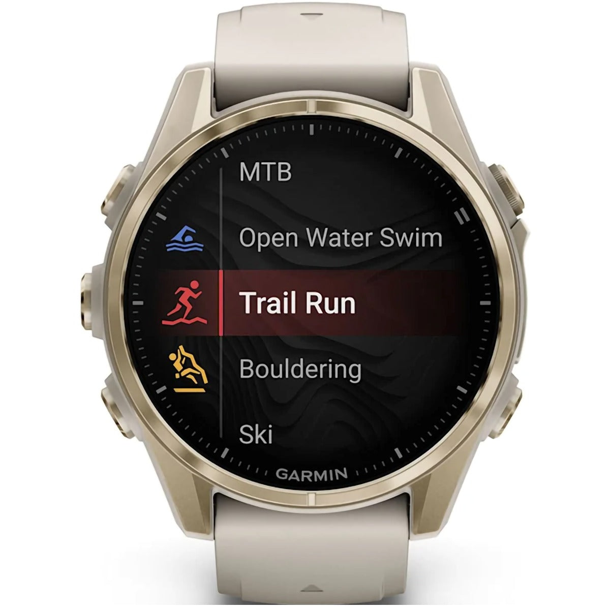 Fenix 8 Sapphire 43mm Amoled - Soft Gold