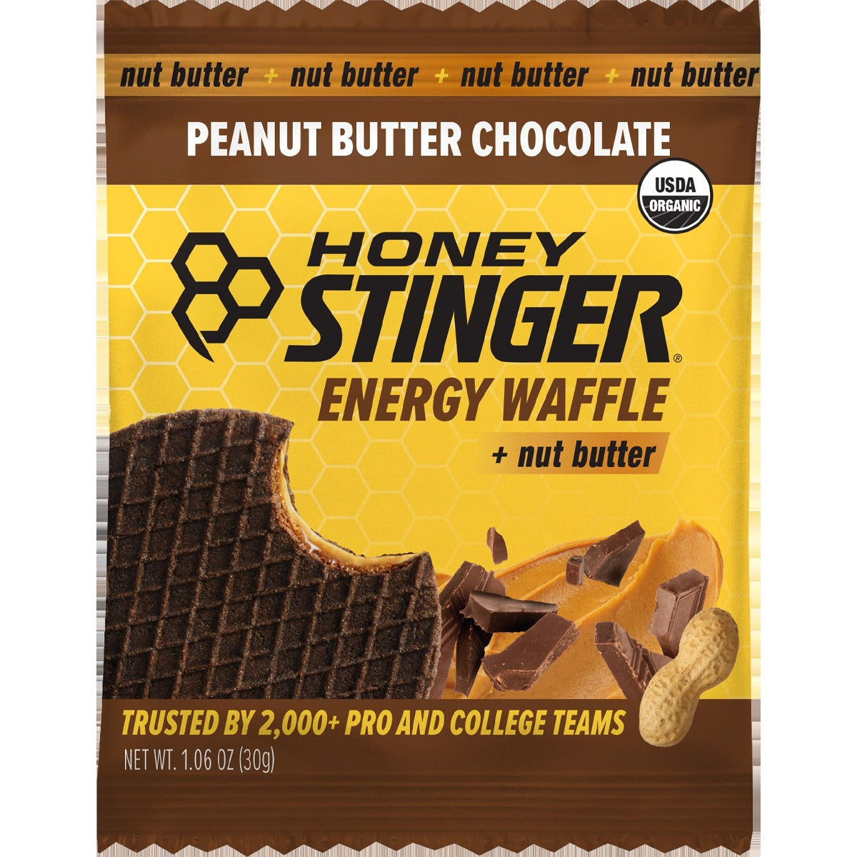Organic Nut Butter Energy Waffles