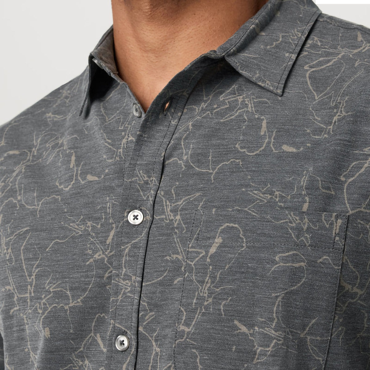 Men's Bridge Short Sleeve Button Down