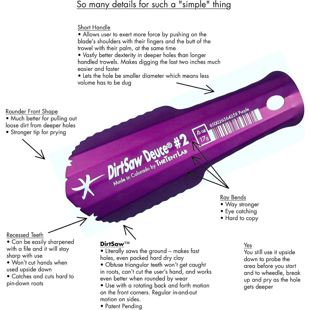 The Dirtsaw Deuce #2 Trowel