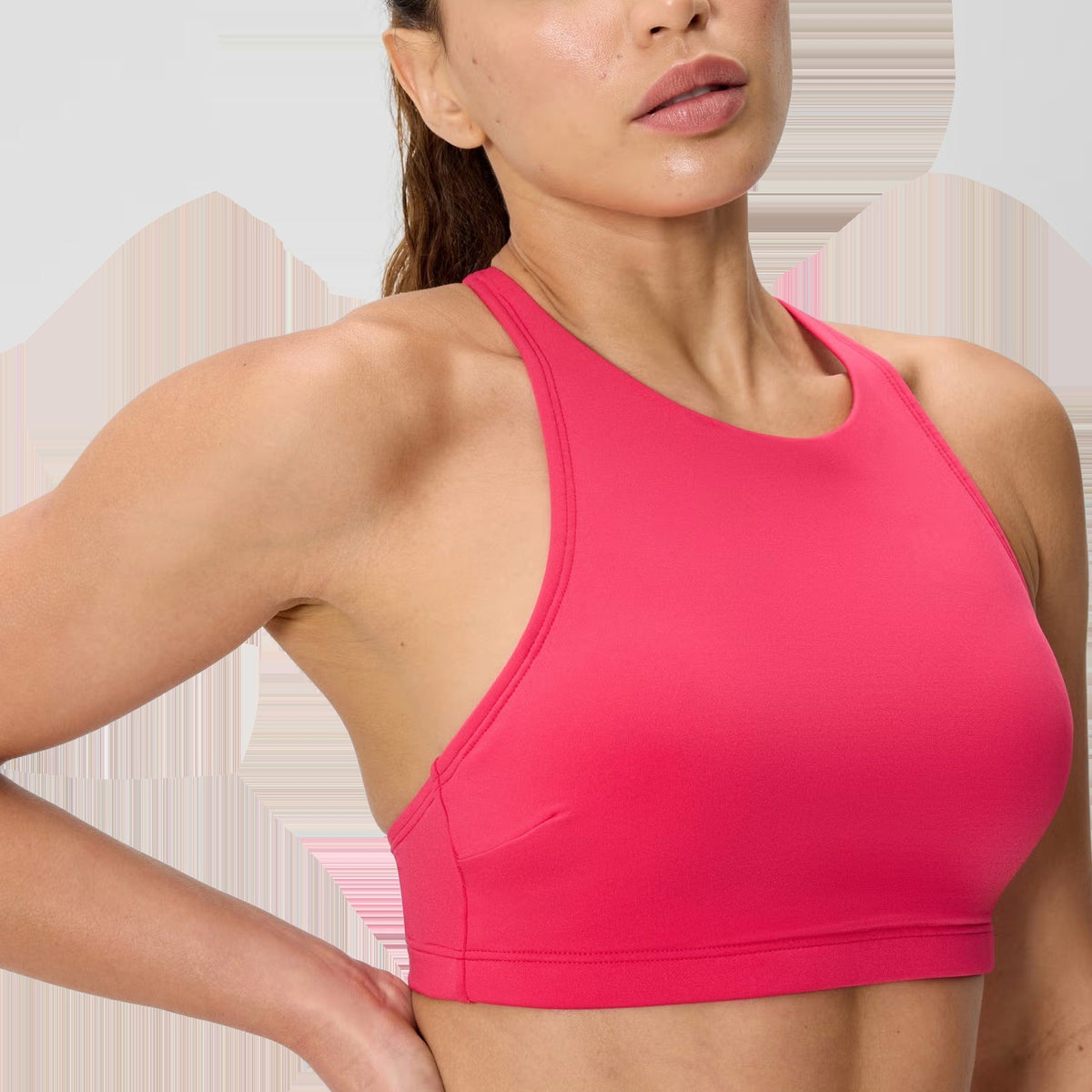 Women's Solid Square Neck Bikini Top