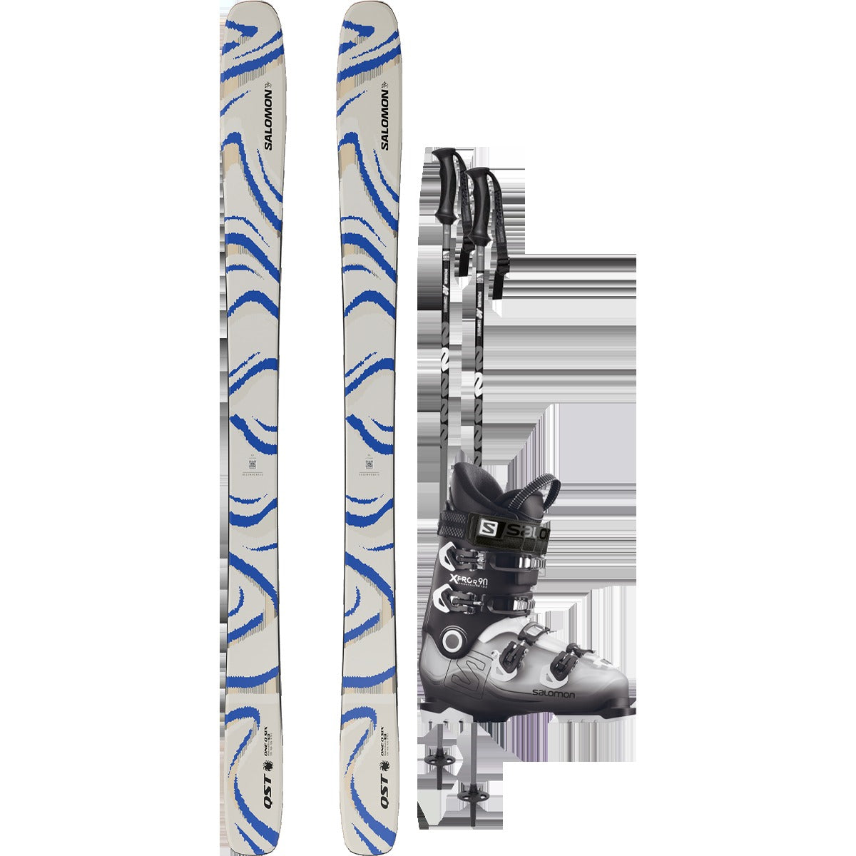 Salomon QST 106 Demo Ski Package