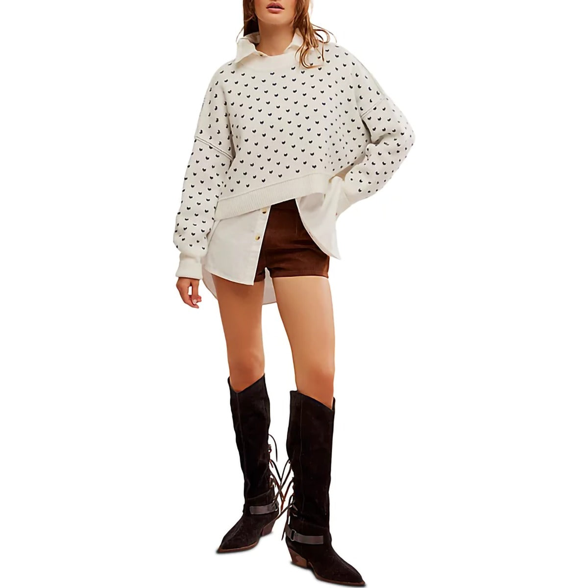 Women's Pattern Easy Street Crop