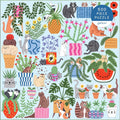 Cats in the Houseplants 500 Piece Puzzle