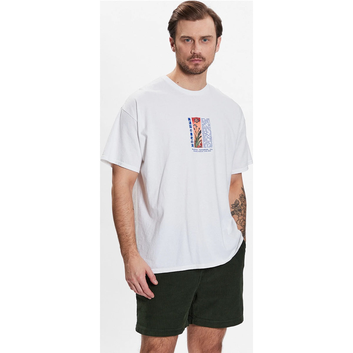 Men's BDG Hokusai Palm Tee