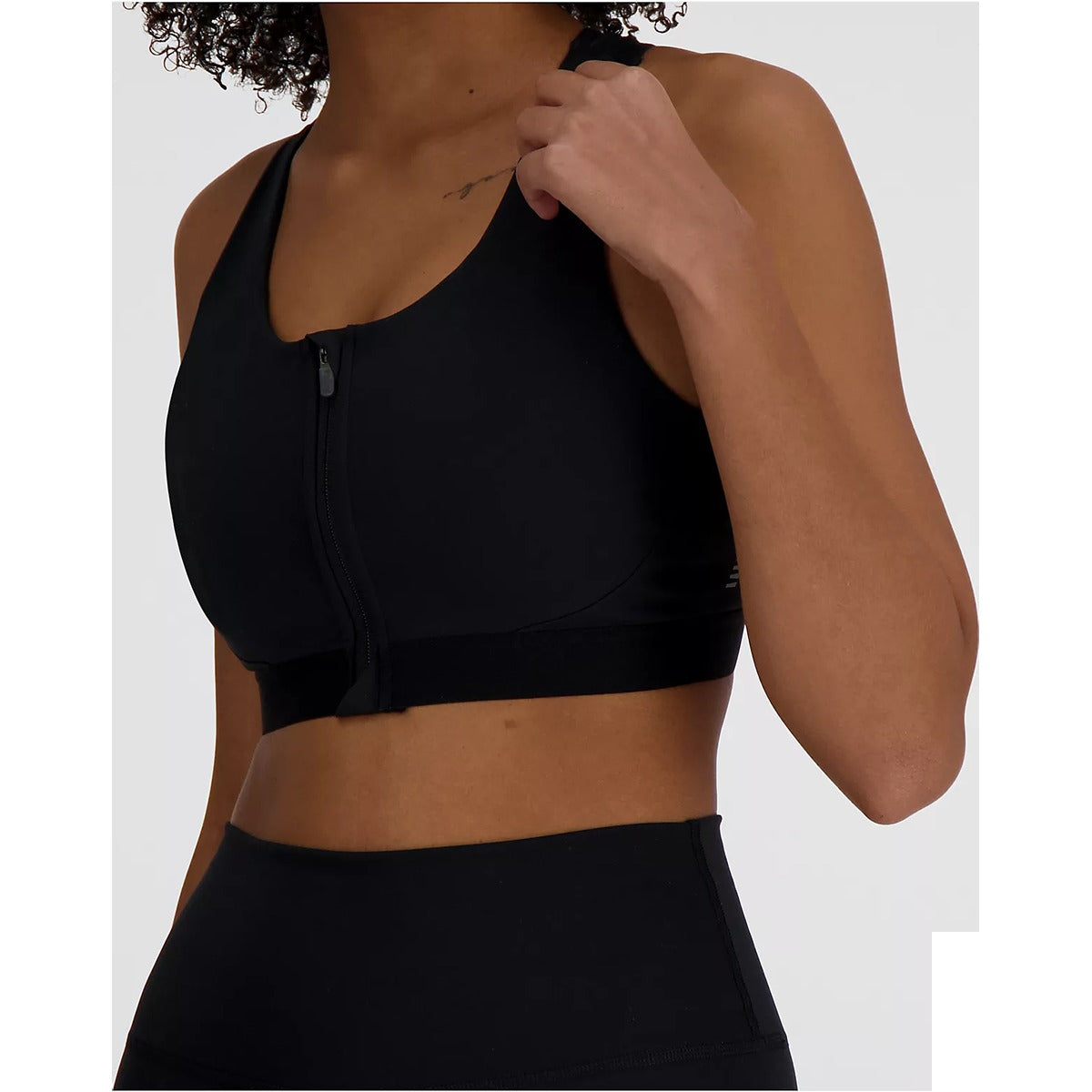 Women's NB Sleek Pocket Zip Front Bra