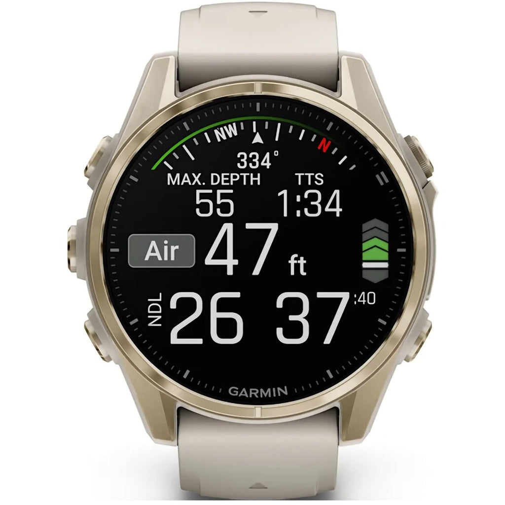 Fenix 8 Sapphire 43mm Amoled - Soft Gold