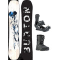 Burton Women's Feelgood Camber Demo Snowboard Package