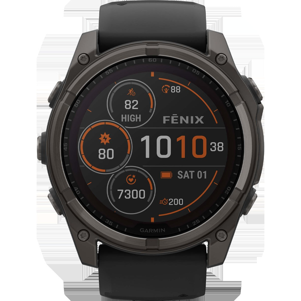 Fenix 8 Solar Sapphire 51mm - Carbon Gray
