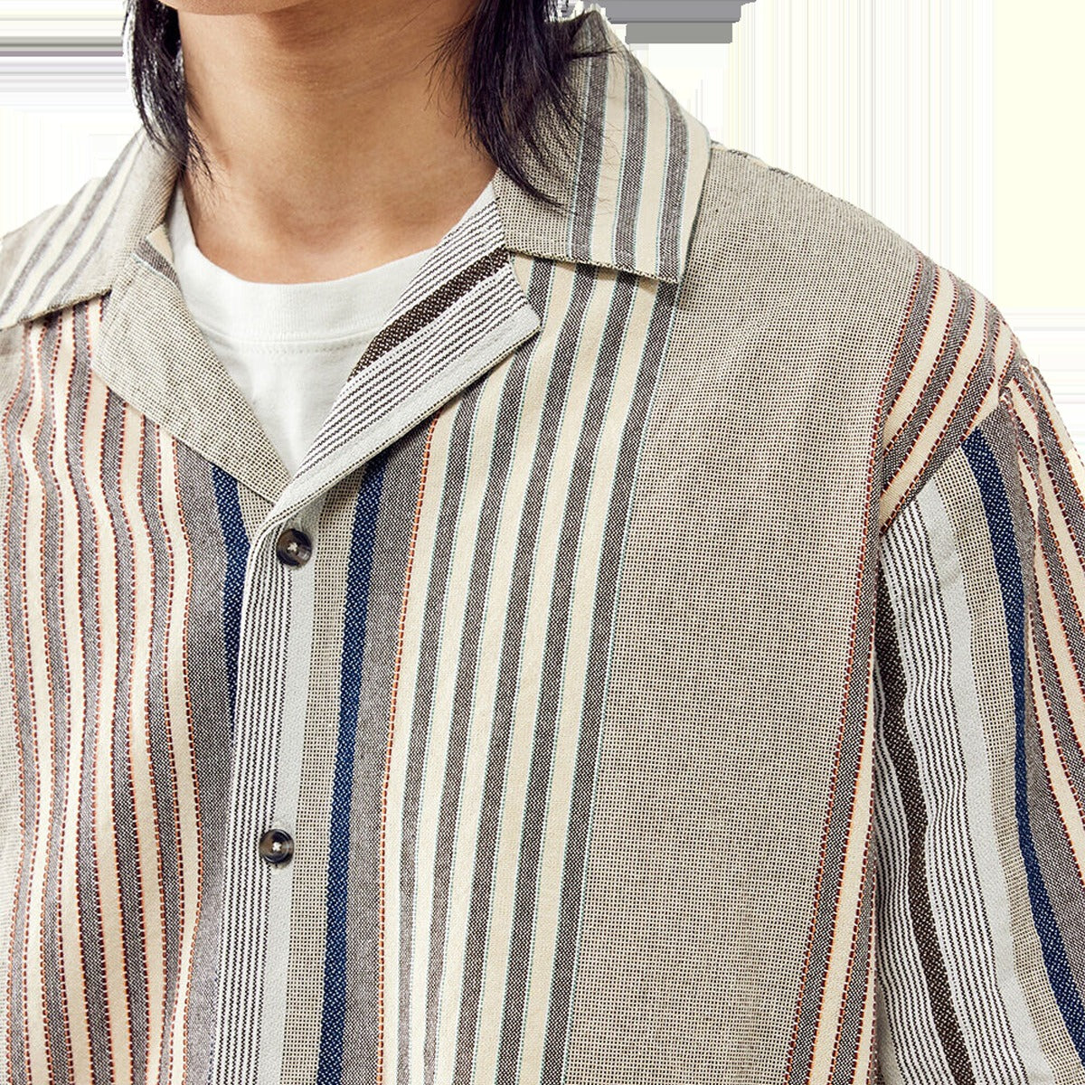 Men's Stripe Revere Shirt
