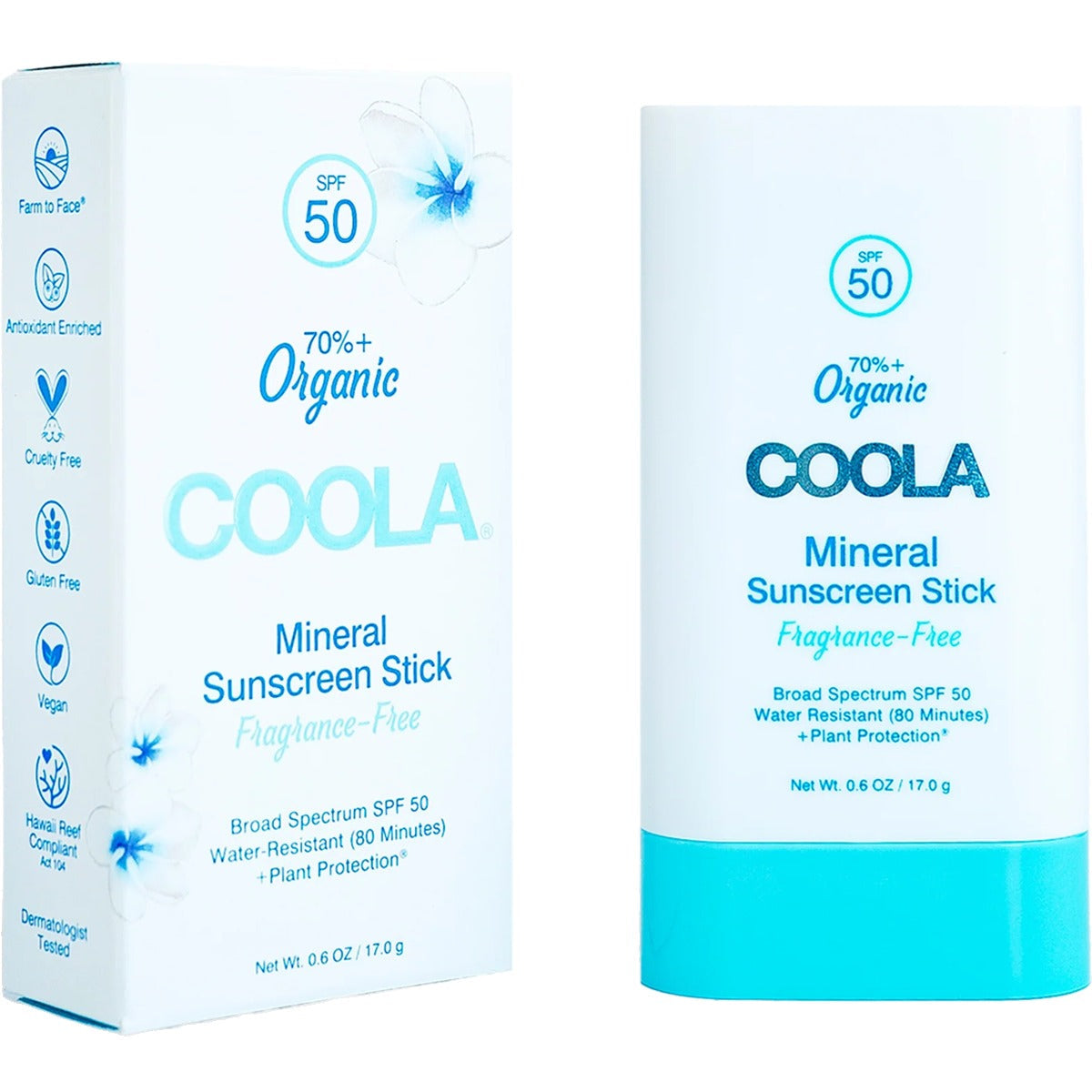 Mineral Organic Sunscreen Stick SPF 50