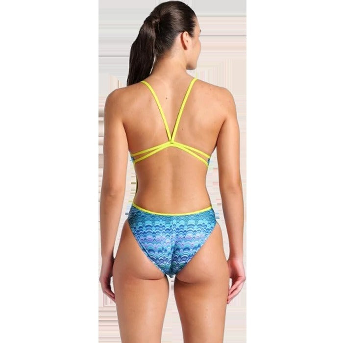 Women's Ondulation Lace Back One Piece