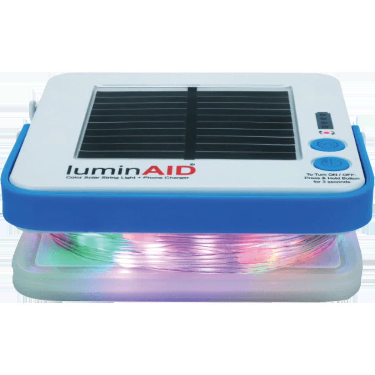 LuminAID Multi-Color Solar String Light