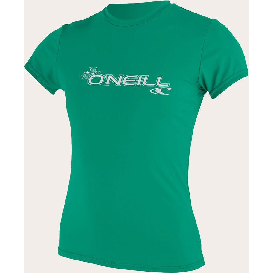 Women's Basic Skins 50+ Short Sleeve Sun Shirt