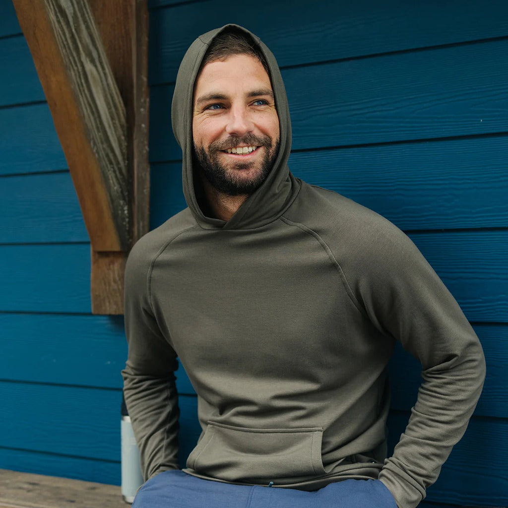 Men's Bamboo Lightweight Fleece Hoodie