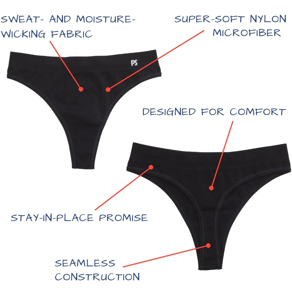 Seamless Thong