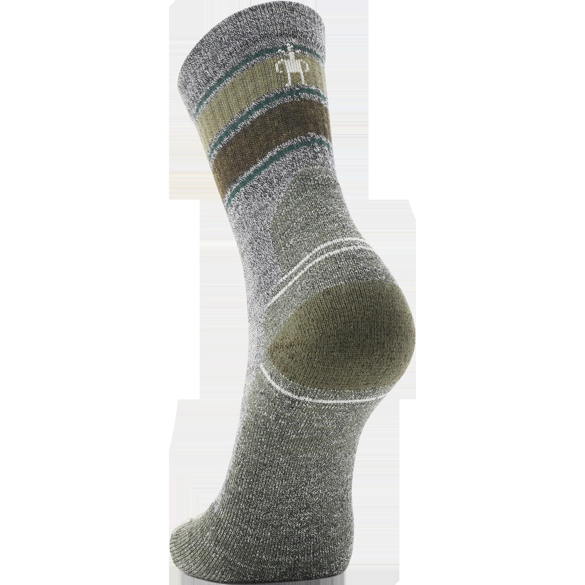 Hike Light Cushion Striped Mid Crew