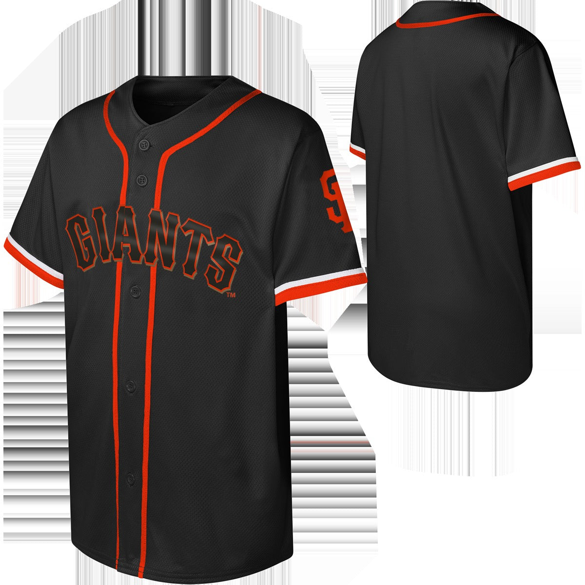 Youth Giants Fashion Baseball Jersey