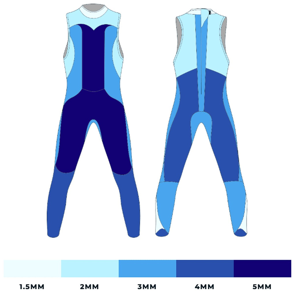 Men's Reaction Sleeveless Wetsuit