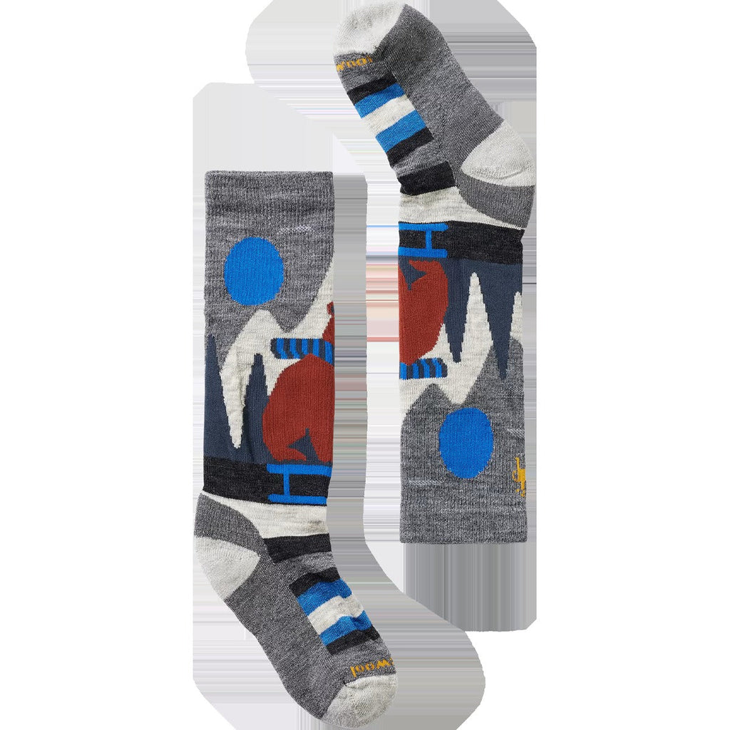 Youth Ski Light Cushion Sleigh Bear OTC Socks