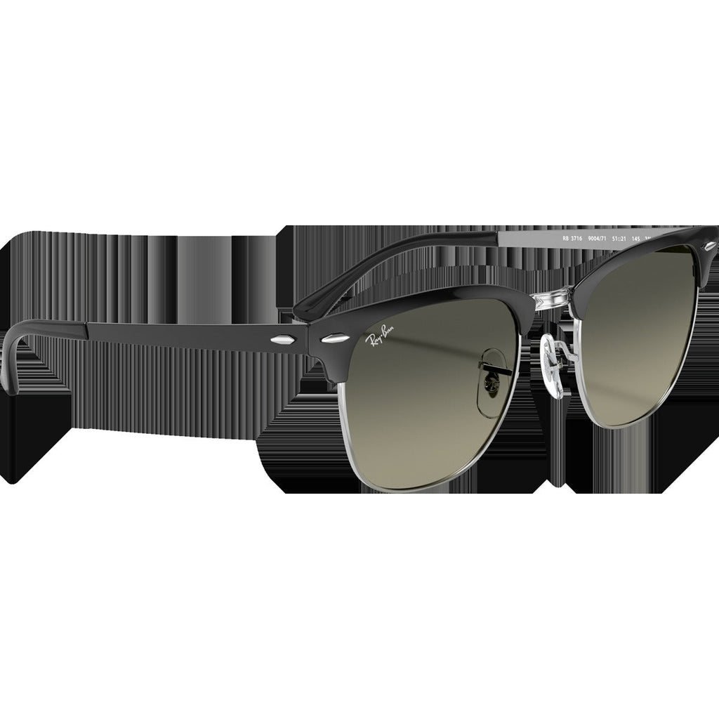 Clubmaster Metal - Polished Black Silver/Grey Gradient