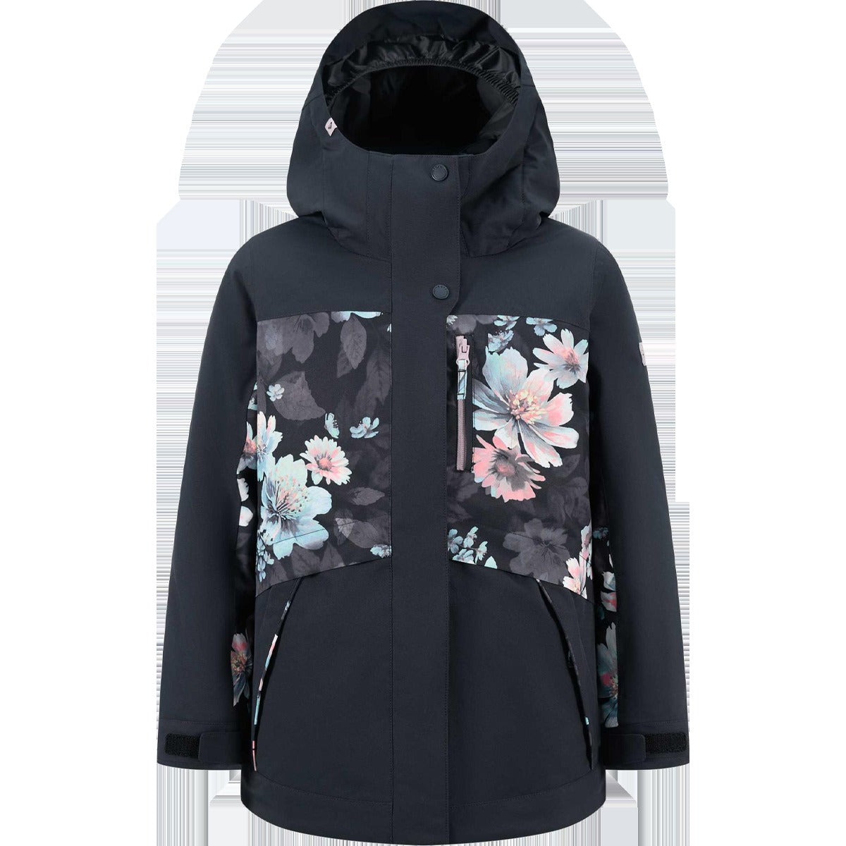 Youth Floral Block Parka