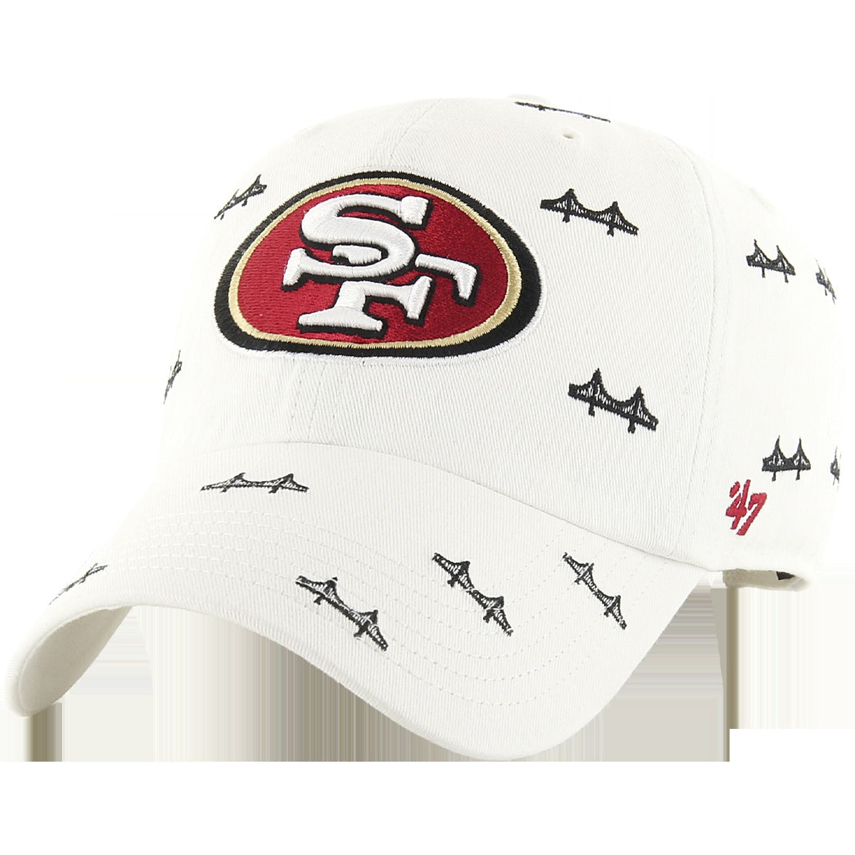 Women's 49ers Confetti 47 Clean Up