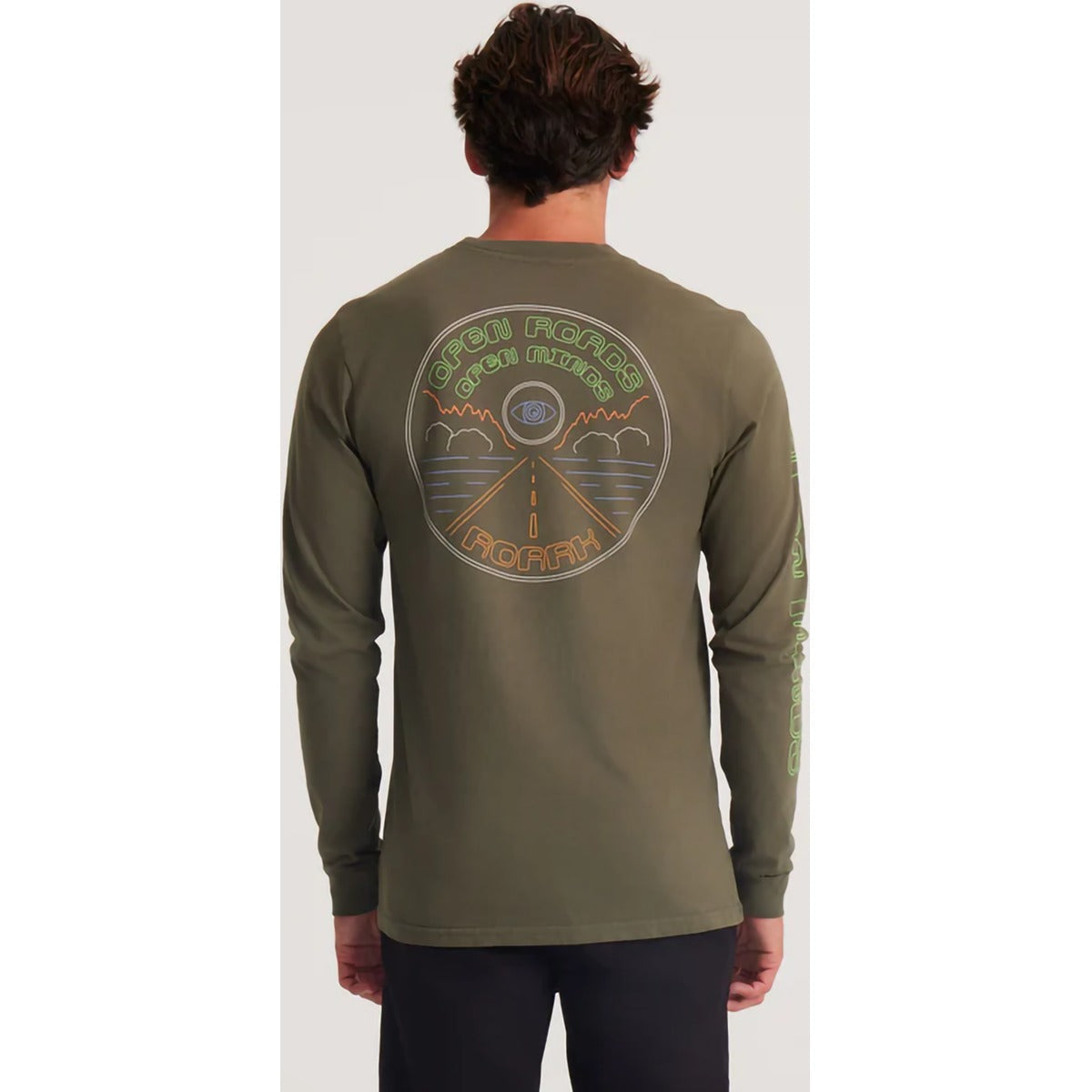Men's Open Roads Long Sleeve Premium Tee