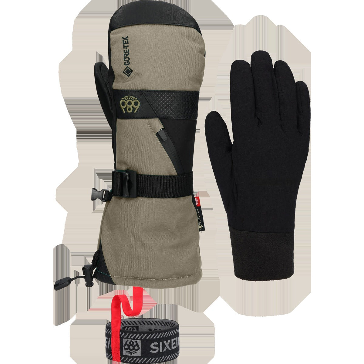 Gore Tex Smarty 3-in-1 Gauntlet Mitt
