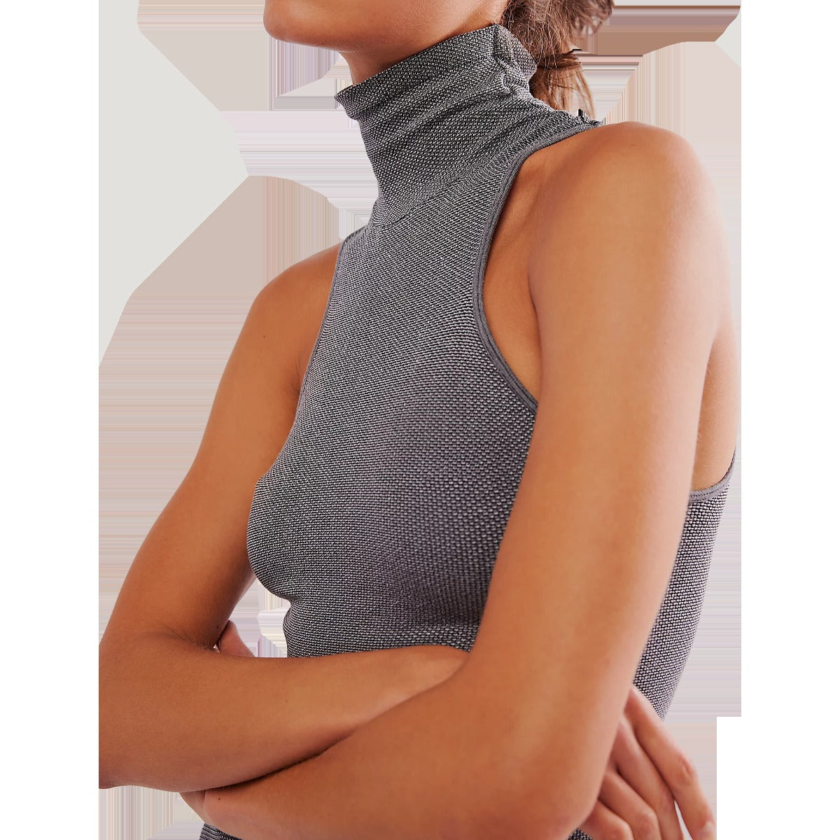 Women's Always Ready Seamless Turtleneck Tank