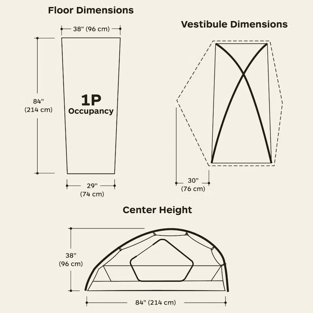 Tungsten 1 Person Tent