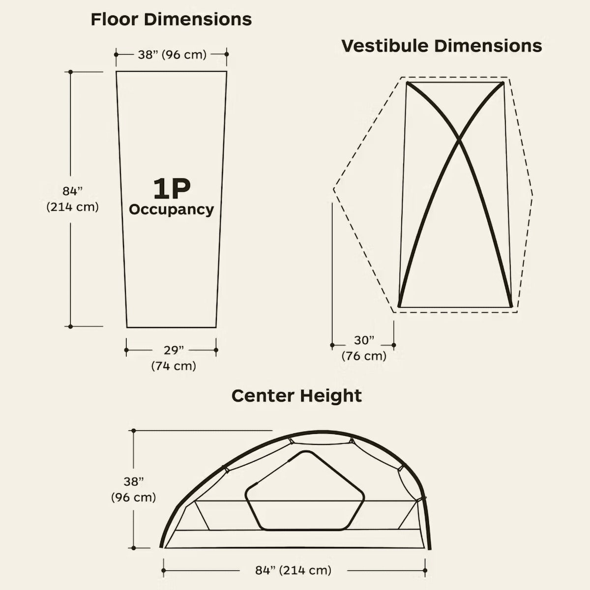 Tungsten 1 Person Tent
