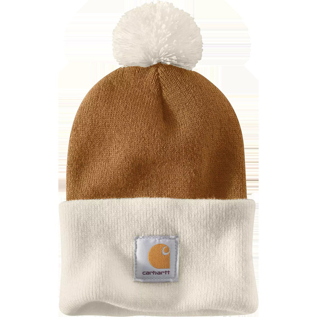 Knit Pom Cuffed Beanie