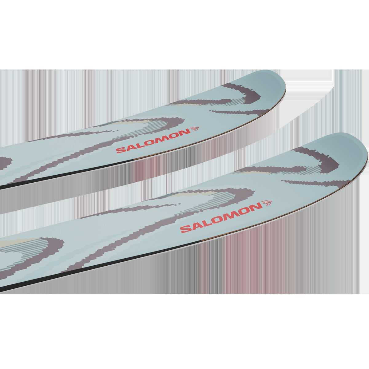 Salomon QST 94 Iced Aqua Demo Ski Package