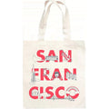 San Francisco Font Grocery Tote