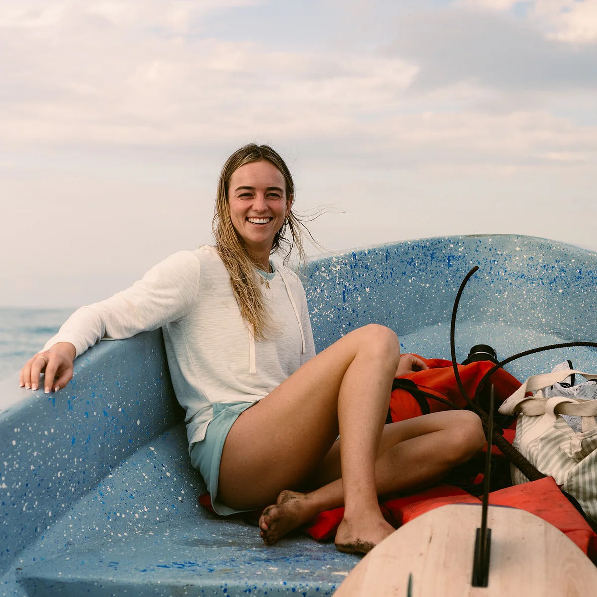 Women's Bamboo Slub Hoodie