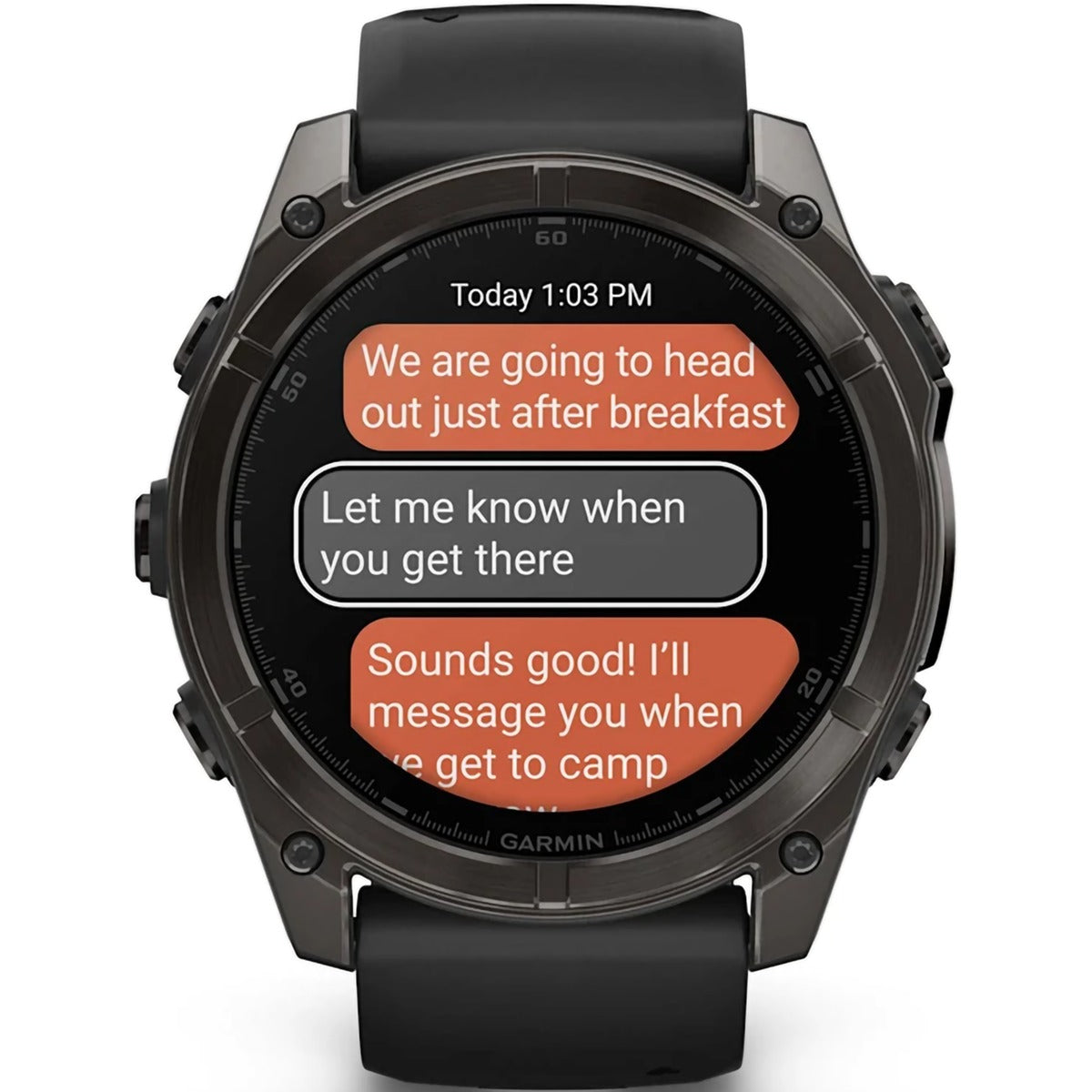 Fenix 8 Sapphire 51mm Amoled - Carbon Gray