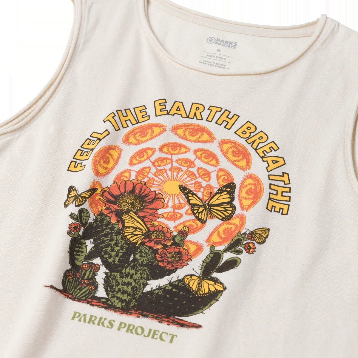 Women's Feel the Earth Breathe Butterfly Tank