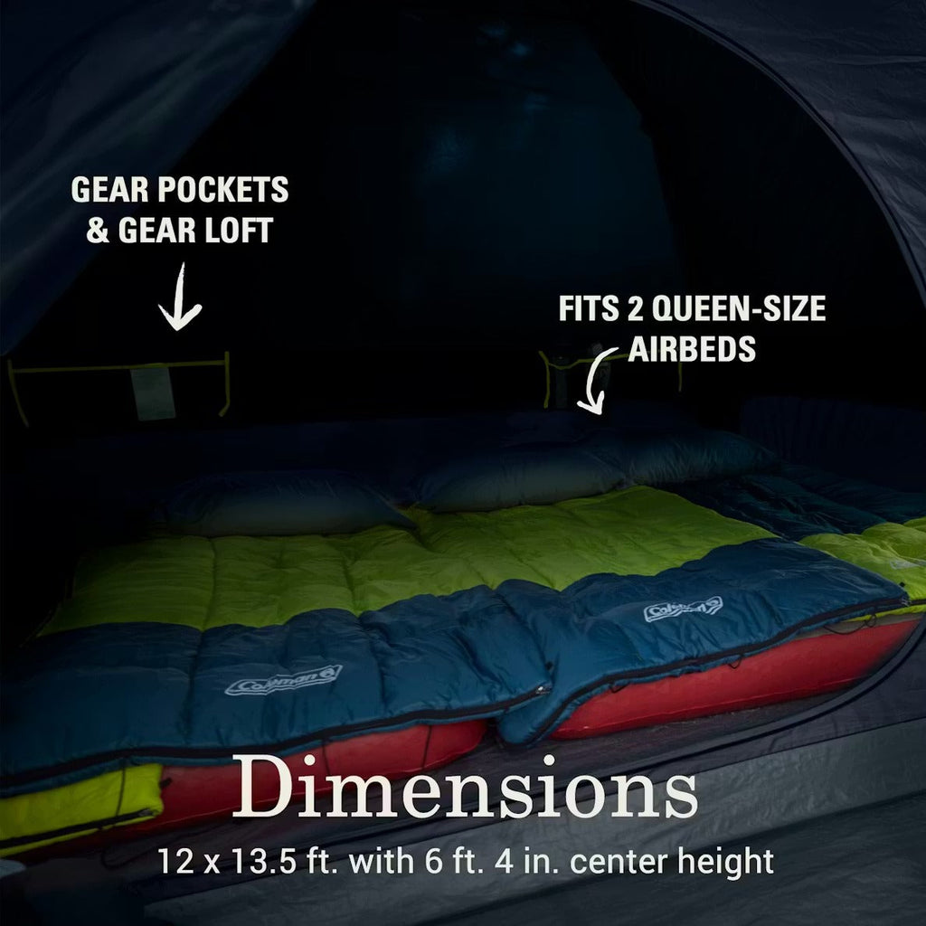 Skydome Tent 8 Person Screen Room Dark Room